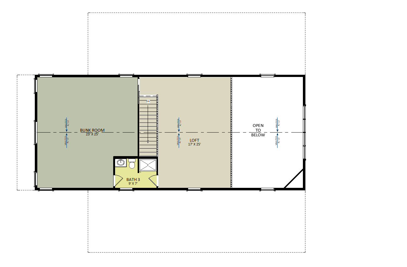 Northfield Second Floor Floor Plan